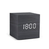 Wooden & Cube Styled LED Clocks - With Temperature Display