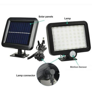 LED Outdoor Solar Wall Light with Motion Sensor